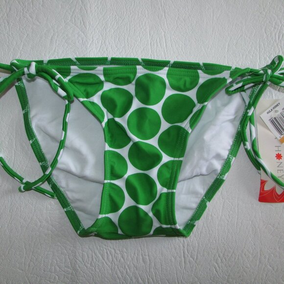 Hula Honey Green Polka Dot Bikini - Small - Picture 8 of 10